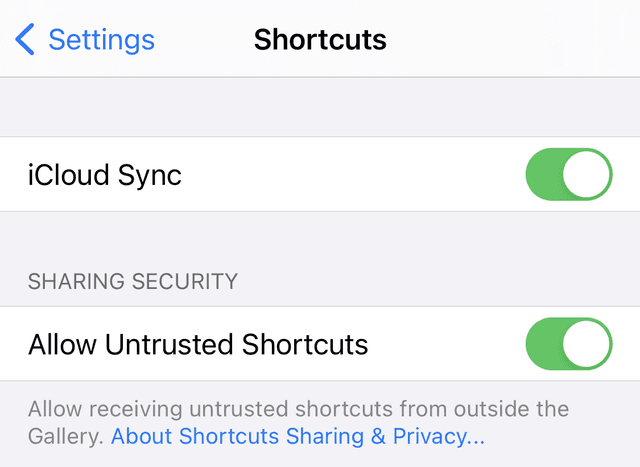 Untrusted Shortcuts